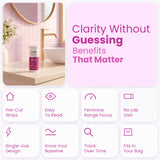 NutraBlast pH Test Strips for Women, 50 ct Kit, Vaginal pH Balance at Home