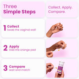 NutraBlast pH Test Strips for Women, 50 ct Kit, Vaginal pH Balance at Home
