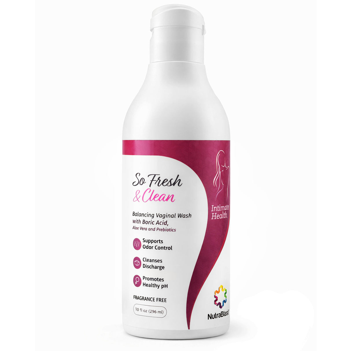 NutraBlast So Fresh & Clean Boric Acid Wash, 10 fl oz